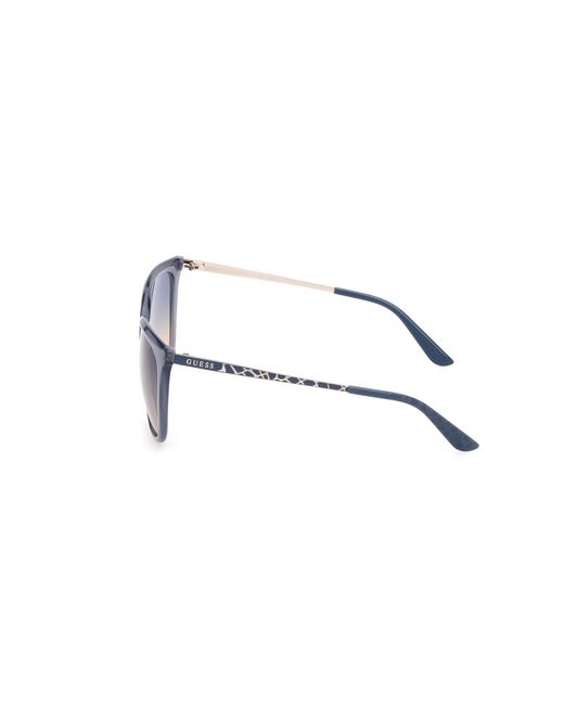 Guess Black Gu00150-H 84W Sunglasses Injected Squared Normal