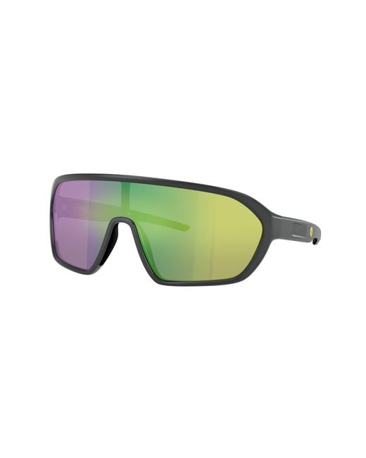 FERRARI SCUDERIA Green Fz6011U 522/M2 Sunglasses Injected Pillow Normal for men