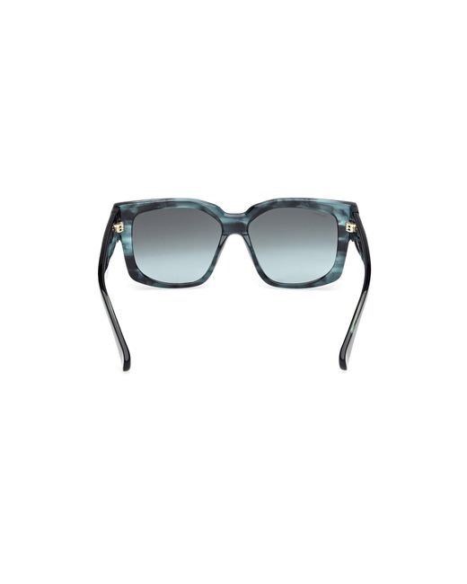 Max Mara Black Mm0145 Glimpse-7 98P Sunglasses Acetate Round Normal