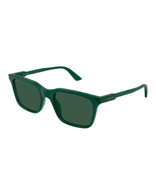 Gucci Green Gg2114S 004 Sunglasses Acetate Squared for men