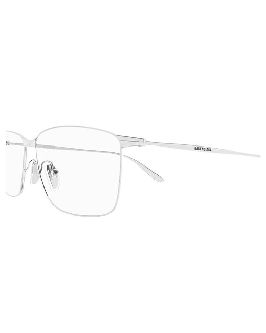 Balenciaga Black Bb0415O 002 Optical Frames Acetate Transparent Squared for men