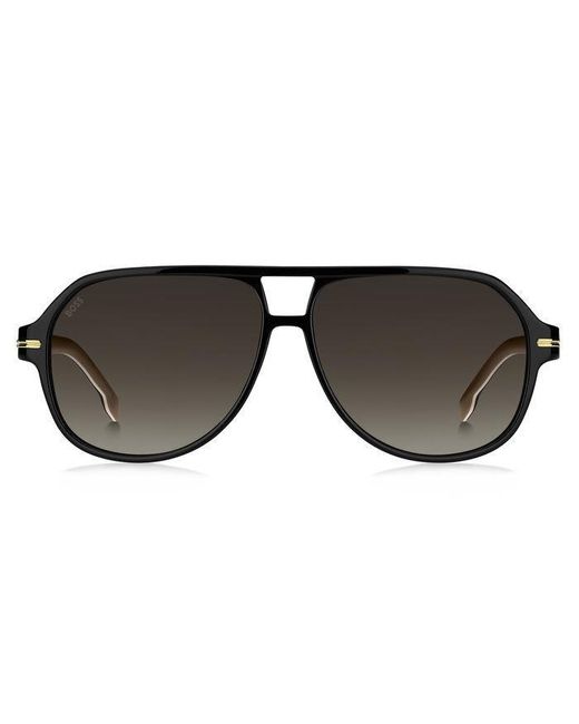 Boss Black Boss 1507/S 807/Ha Sunglasses Acetate Squared Shaded for men
