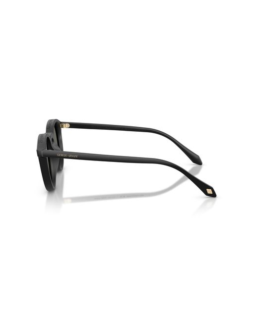 Giorgio Armani Black Ar8230U 5875R5 Sunglasses Acetate Pantos Normal for men