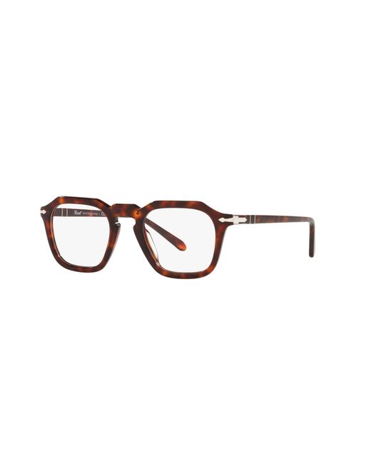 Persol Black Po3292V 24 Optical Frames Acetate Transparent Squared Normal