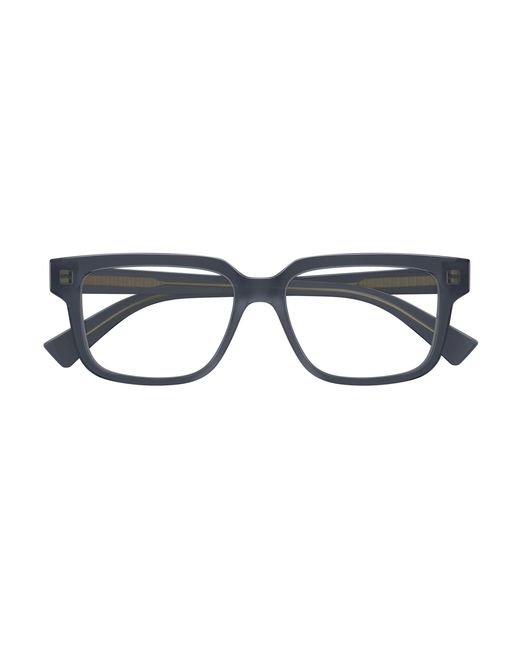 Bottega Veneta Black Bv1256O 011 Optical Frames Acetate Transparent Squared for men