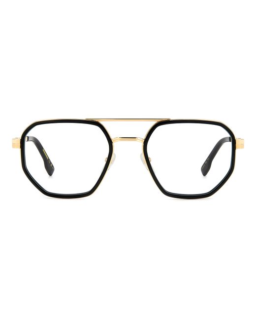 DSquared² Black D2 0111 807 Optical Frames Metal Geometric for men