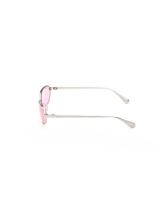 MAX&Co. Black Mo0160 16Z Sunglasses Metal Round Normal