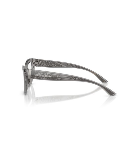 Dolce & Gabbana Black Dg3412 3160 Optical Frames Acetate Transparent Cat Eye Normal