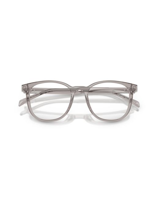 Prada Black Pr A15V 10J1O1 Optical Frames Acetate Transparent Pantos Normal for men