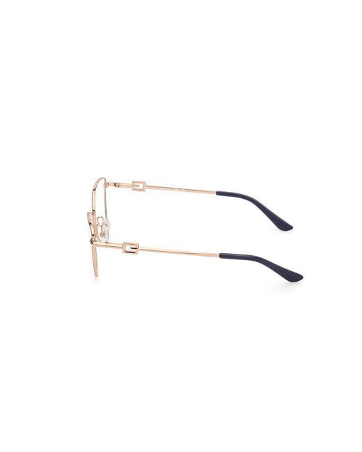 Guess Black Gu2974 020 Optical Frames Metal Cat Eye Normal