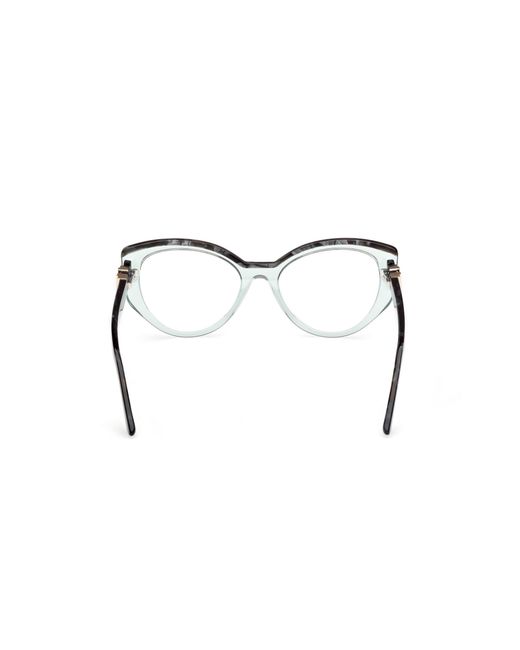 Guess Black Gm50031 095 Optical Frames Acetate Cat Eye Normal