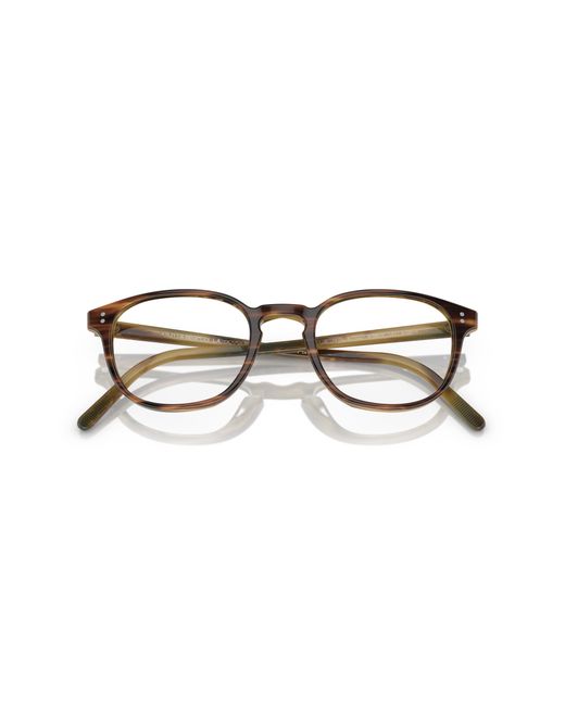 Oliver Peoples Black Ov5219 Fairmont 1310 Optical Frames Acetate Transparent Cat Eye Normal for men