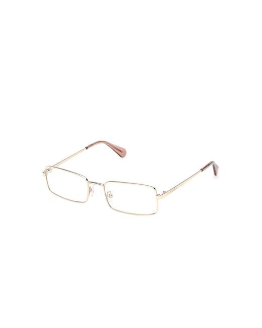 MAX&Co. Black Mo5229 32 Optical Frames Metal Squared Normal
