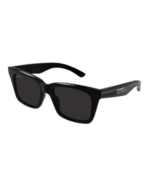 Balenciaga Black Bb0467S 001 Sunglasses Acetate Squared for men