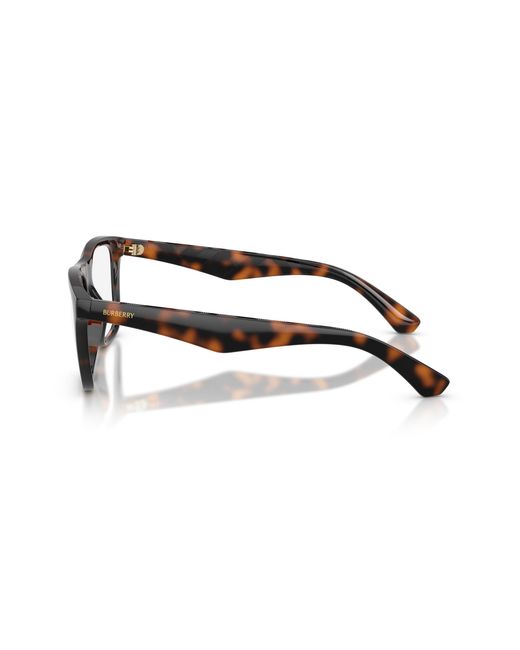 Burberry Black Be2432U 3002 Optical Frames Injected Squared Normal for men