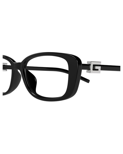 Gucci Black Gg1685Ok 001 Optical Frames Injected Transparent Squared