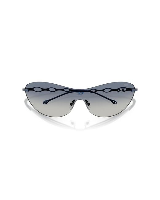 DIESEL Black Dl1006 102414 Sunglasses Metal Round Normal Shaded