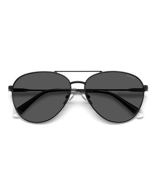 Polaroid Black Pld 4142/G/S/X 807/M9 Sunglasses Metal Pilot Polarized