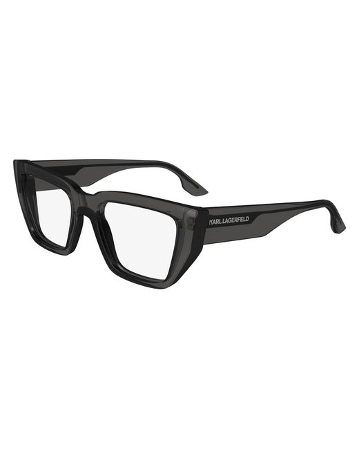 Karl Lagerfeld Black Kl6153 020 Optical Frames Injected Cat Eye Normal Normal