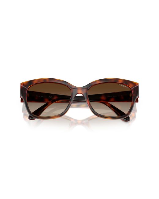 Vogue Eyewear Black Vo5638Su W65613 Sunglasses Nylon Butterfly Normal Shaded