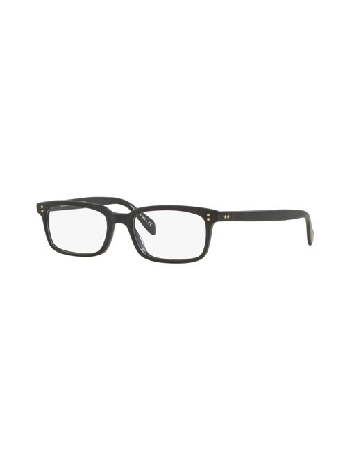 Oliver Peoples Black Ov5102 Denison 1031 Optical Frames Acetate Transparent Squared Normal for men