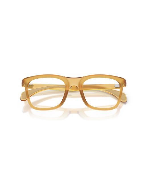 Moncler Black Me3005U 5044 Optical Frames Injected Transparent Squared Normal