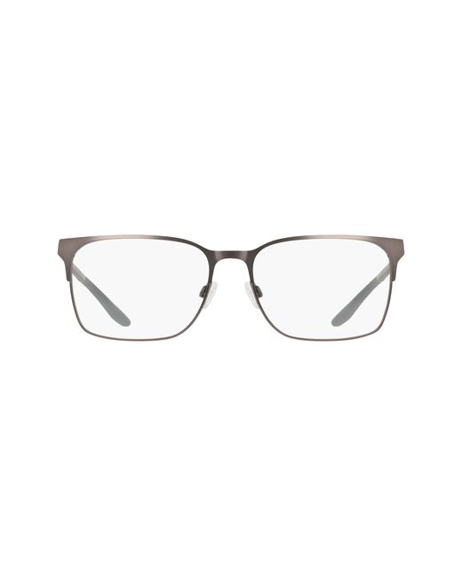 Nike Black 8142 070 Optical Frames Metal Squared Normal for men