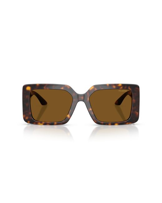 Versace Black Ve4505U 108/83 Sunglasses Injected Squared Polarized