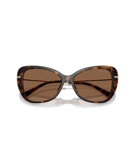 Michael Kors Black Mk2230U Saint Croix 30063G Sunglasses Injected Butterfly Normal