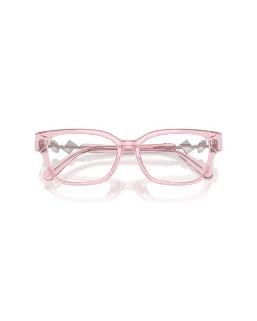 Swarovski Black Sk2049D 3001 Optical Frames Acetate Pillow Normal