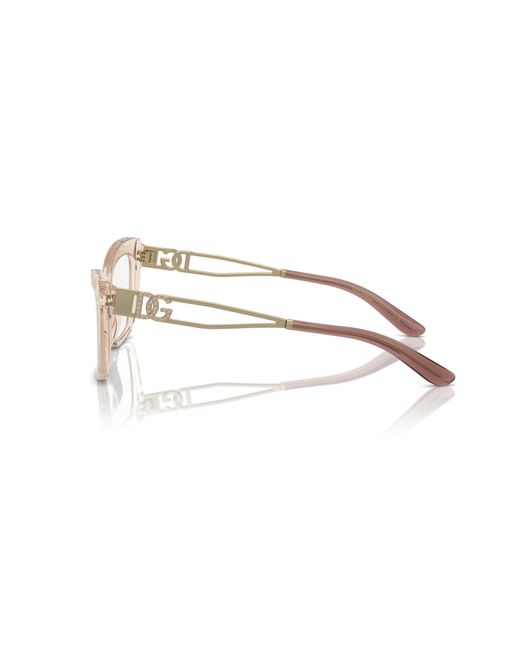Dolce & Gabbana Black Dg3375B 3432 Optical Frames Acetate Transparent Cat Eye Normal