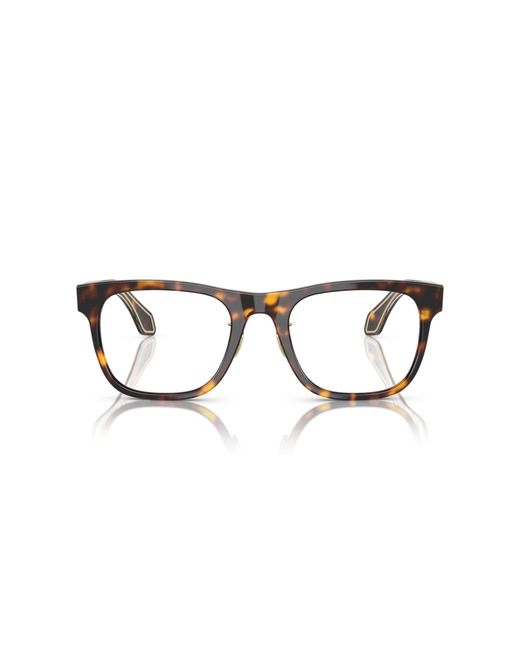 Giorgio Armani Black Ar7268 5026 Optical Frames Acetate Squared Normal for men
