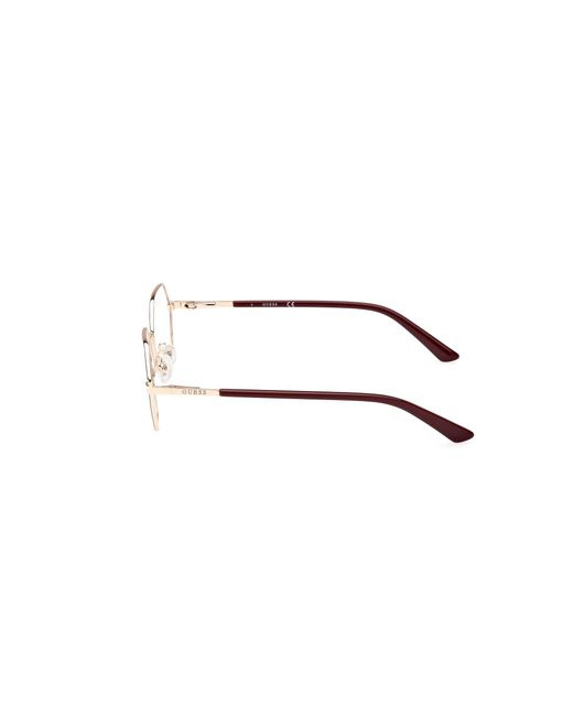 Guess Black Gu8275 032 Optical Frames Aluminum Geometric Normal