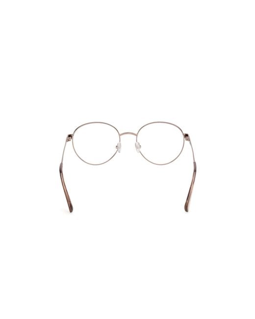 MAX&Co. Black Mo5230 34 Optical Frames Metal Round Normal