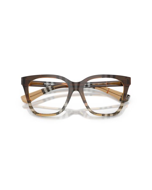 Burberry Black Be2438 4202 Optical Frames Acetate Squared Normal