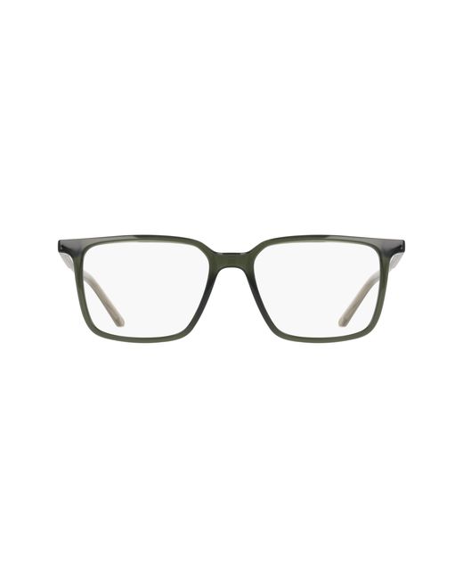 Nike Black 7063 315 Optical Frames Squared Normal for men
