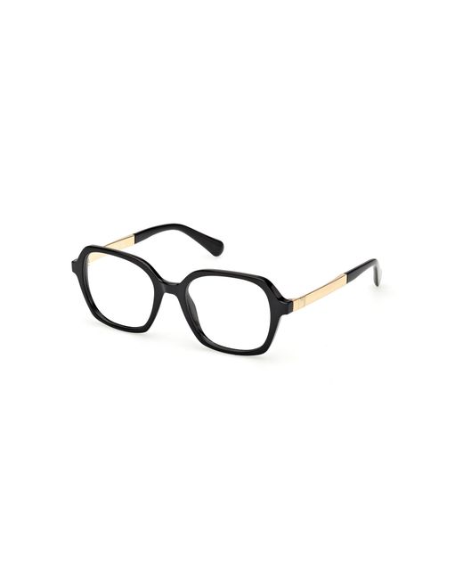 MAX&Co. Black Mo5190 001 Optical Frames Injected Geometric Normal