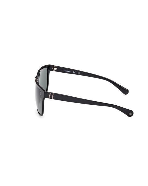 Timberland Black Tb00054-H 01R Sunglasses Acetate Squared Polarized for men