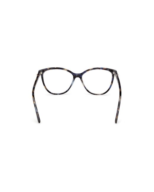 Guess Black Gu50311 092 Optical Frames Acetate Cat Eye Normal