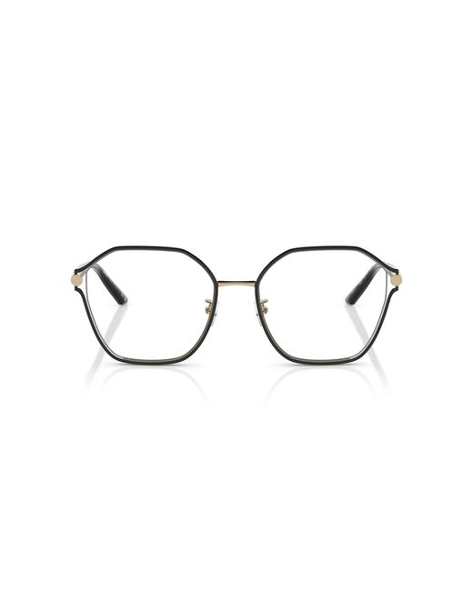 Versace Black Ve1299D 1425 Optical Frames Metal Geometric Normal