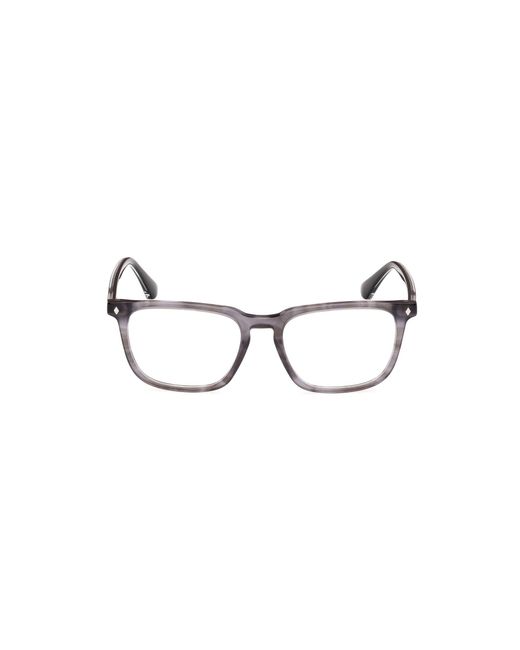 Web Black We5430 020 Optical Frames Acetate Squared Normal for men