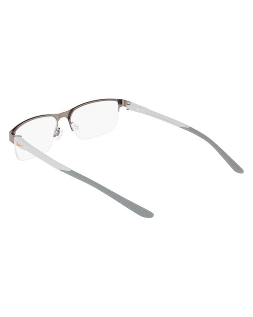 Nike Black 8159 070 Optical Frames Metal Squared Normal for men