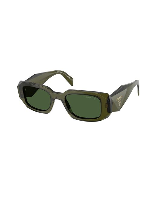 Prada Green Pr 17Ws 19Z1I0 Sunglasses Acetate Squared Normal