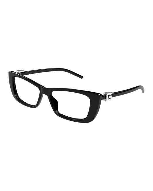 Gucci Black Gg1682O 004 Optical Frames Injected Transparent Cat Eye