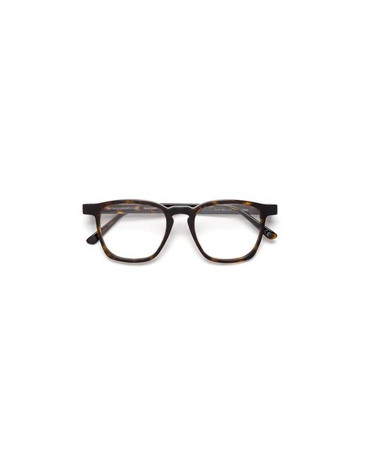 Retrosuperfuture Black L7N Unico Optical 3627 Optical Frames Acetate Squared