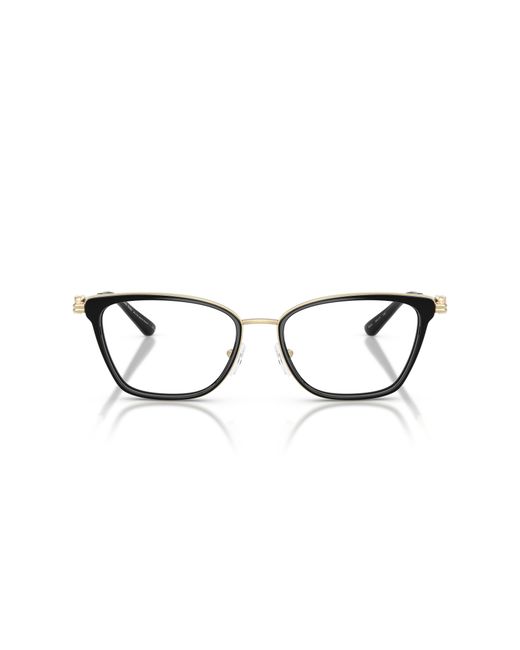 Michael Kors Black Mk3102 Myrtle Beach 3005 Optical Frames Metal Transparent Squared Normal