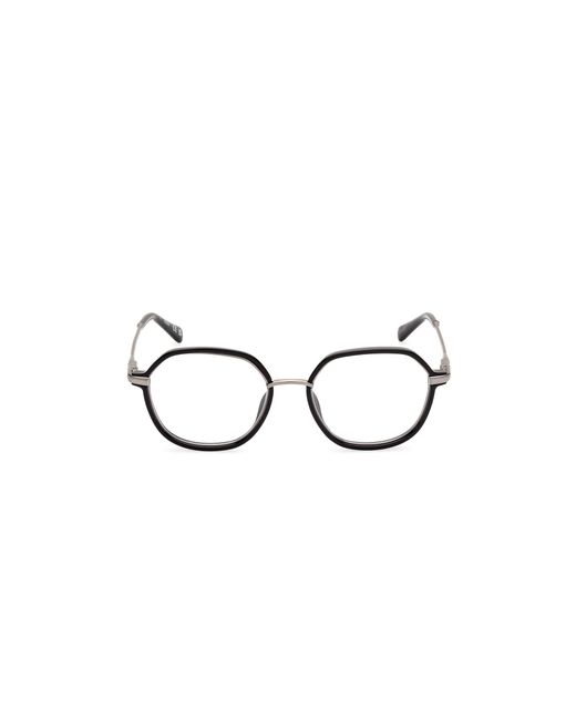 Guess Black Gu50098 001 Optical Frames Injected Round Normal for men