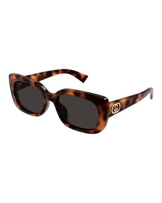 Gucci Black Gg1979Sk 002 Sunglasses Acetate Squared
