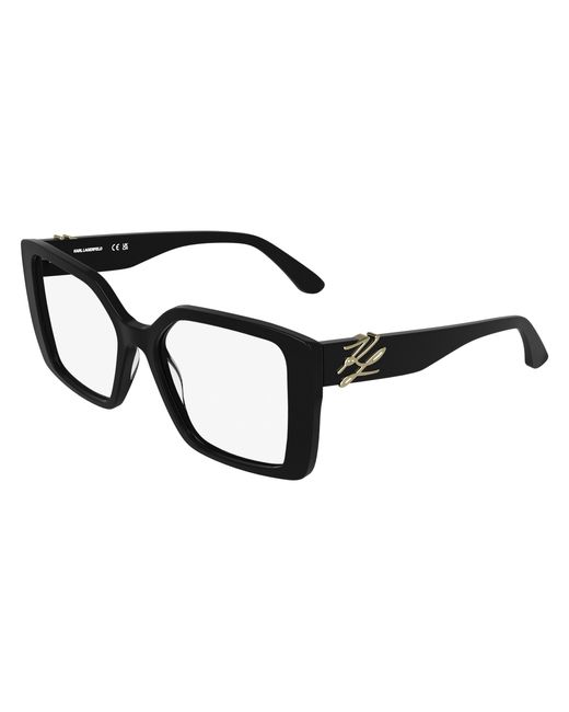 Karl Lagerfeld Black Kl6241 601 Optical Frames Acetate Squared Normal