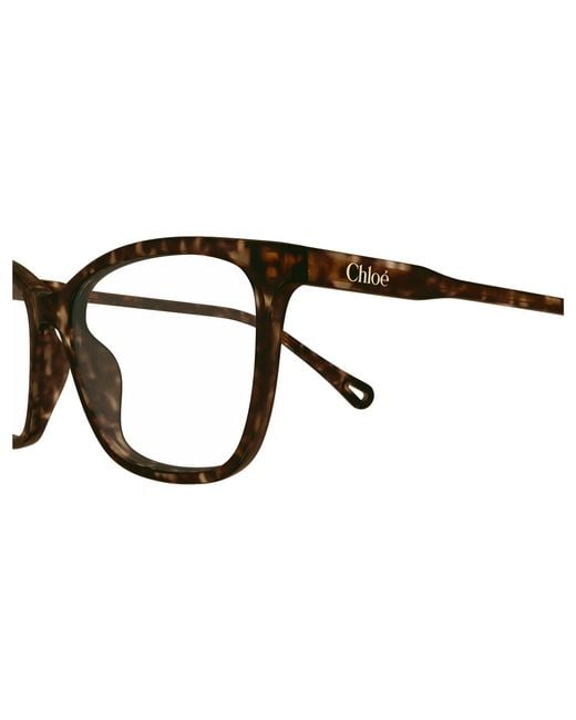 Chloé Black Ch0318O 002 Optical Frames Acetate Transparent Squared